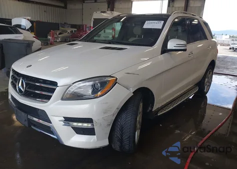2015 Mercedes-Benz Ml 400 4Matic from USA, damaged, VIN 4JGDA5GB4FA578894